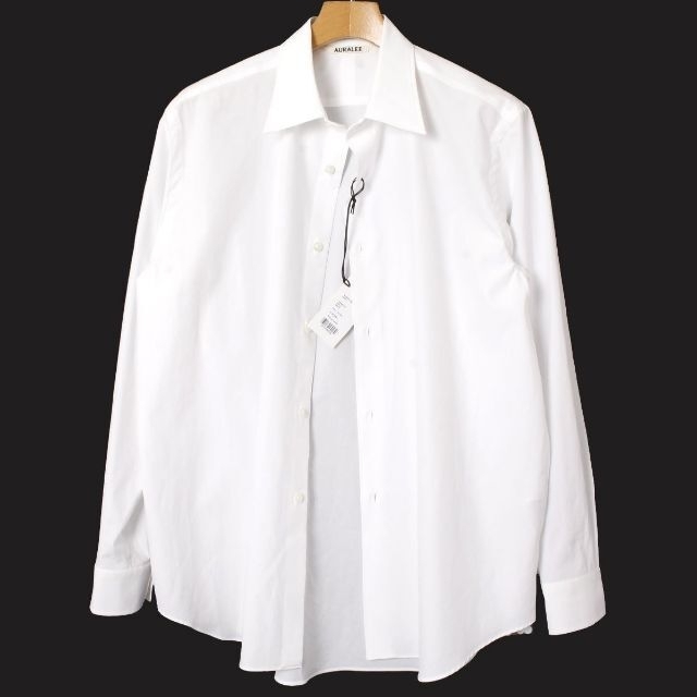 23SS AURALEE WASHED FINX TWILL SHIRTS 4 超格安価格 www.skytrac.ca