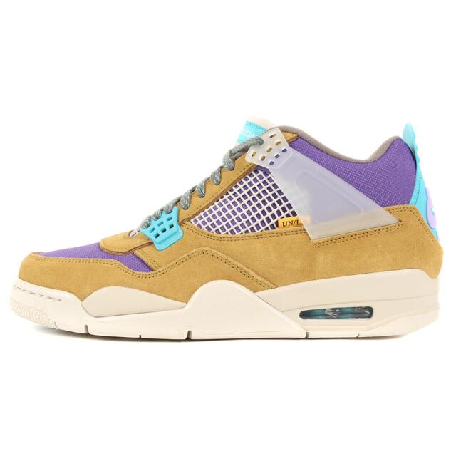 おしゃれ NIKE ナイキ 21SS ×UNION ユニオン AIR JORDAN 4 RETRO SP