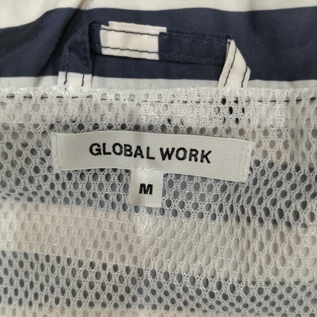 GLOBAL WORK(グローバルワーク)のキッズ　グローバルワーク　ウインドブレーカー　パーカー　M　100　110 キッズ/ベビー/マタニティのキッズ服男の子用(90cm~)(ジャケット/上着)の商品写真