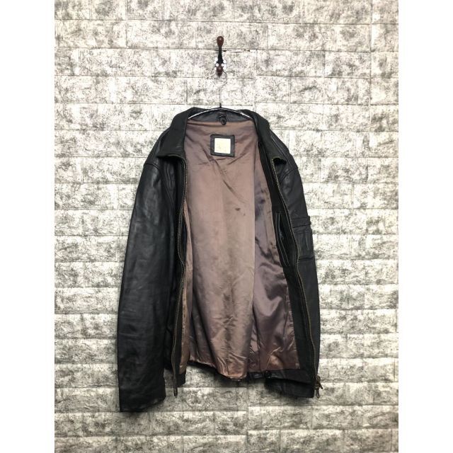 【美品】新品価格38万円　HAMNETT　羊革シープスキン　シングルライダース