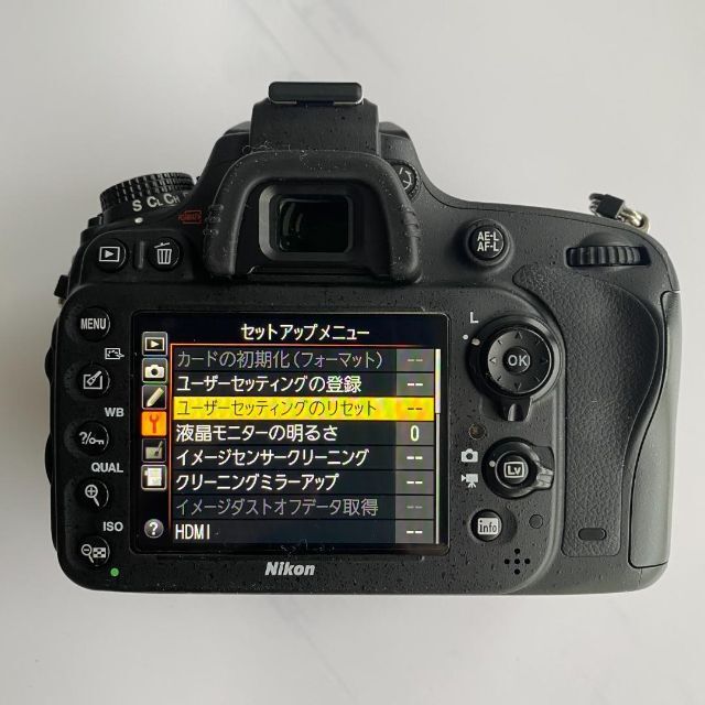 NIKON ニコン D610 デジタル 一眼レフ 動作確認済み 電池・充電器付2