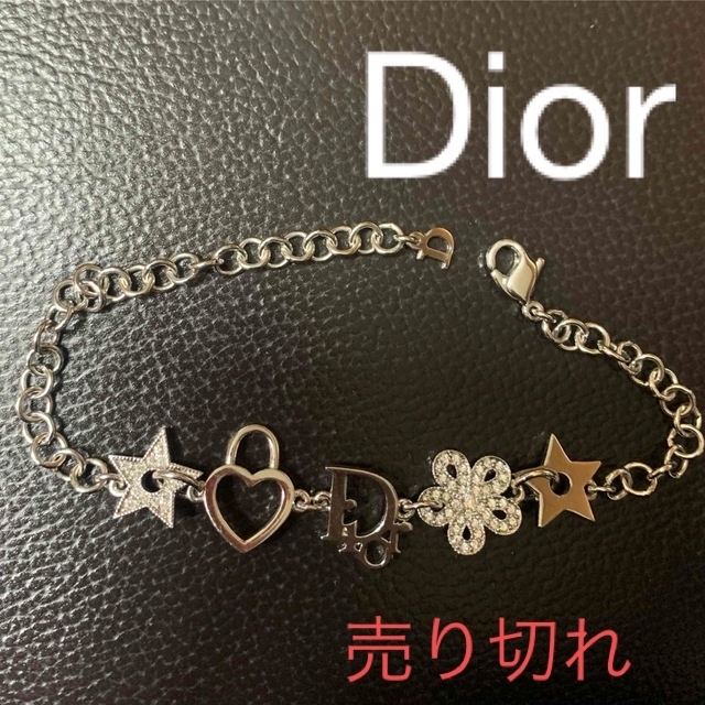 クリスチャン ディオール Dior ロゴ モチーフブレスレット