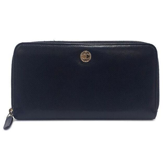 シャネル CHANEL 長財布 ウォレット 黒系 01-23032101-F6