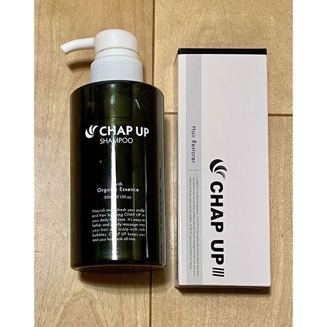 チャップアップ　CHAP UP　育毛剤120ml　シャンプー300ml　セット