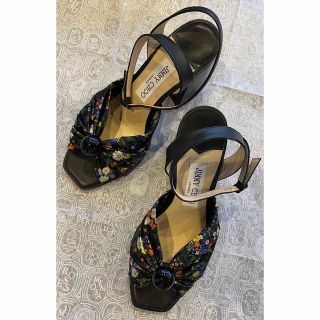 JIMMY CHOO - ジミーチュウ サンダル ドゥロワー drawer ブラミンク