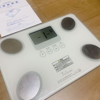 タニタ(TANITA)のfitscan タニタ　体重計　FS-101(体重計/体脂肪計)