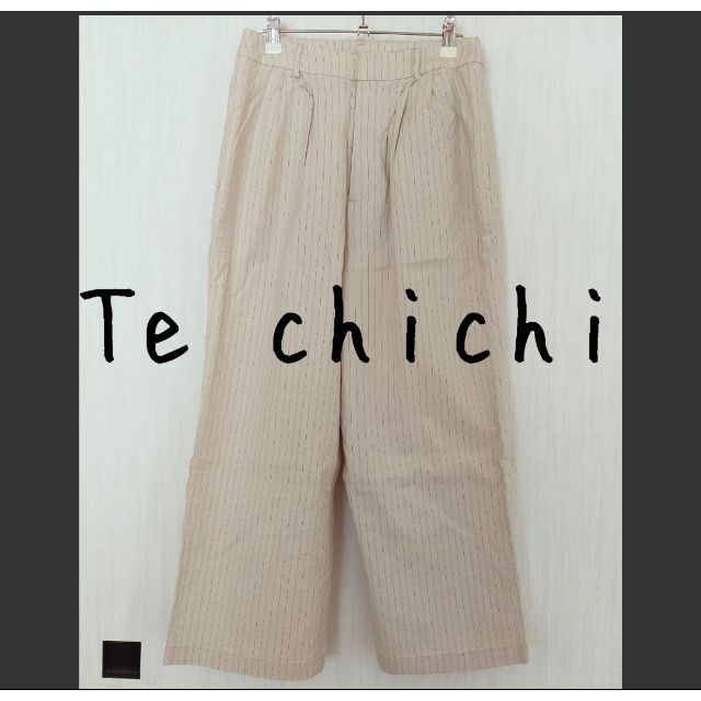 Techichi Te chichi テチチ ピンストライプ タックパンツ ワイドパンツの通販 by 56kou's shop｜テチチならラクマ