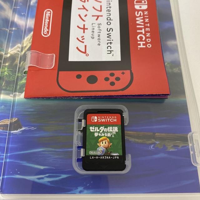 Nintendo Switch(ニンテンドースイッチ)のゼルダの伝説　夢をみる島　Switch ソフト エンタメ/ホビーのゲームソフト/ゲーム機本体(家庭用ゲームソフト)の商品写真