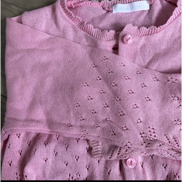 BeBe(ベベ)の《べべ》カーディガン　90 キッズ/ベビー/マタニティのキッズ服女の子用(90cm~)(カーディガン)の商品写真