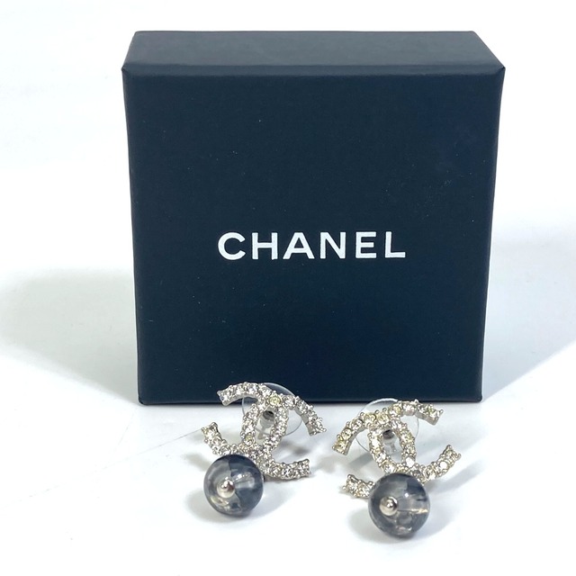 シャネル CHANEL D20K AB5338 CC ココマーク アクセサリー ピアス メタル シルバー