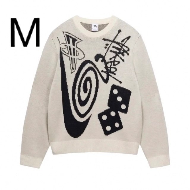 Stussy x Nike Icon Knit Sweater  Natural