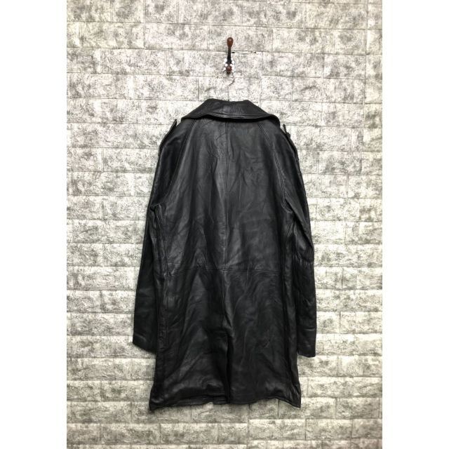 MILITARY - 80s フランス軍実用品 実用品 レザー コートモーター MILITARY - 80s フランス軍実用品 実用品 レザー コートモーター