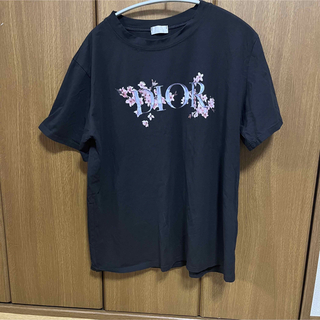 桜　黒半袖Tシャツ(Tシャツ/カットソー(半袖/袖なし))