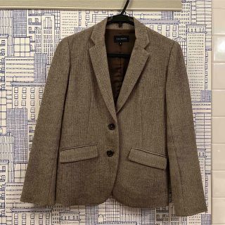 極美品 TALBOTS PETITES 大きめ 麻100 お洒落ジャケット