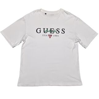 ゲス(GUESS)のGUESS AUTHENTIC LOGO 刺繍 Tシャツ ゲス(Tシャツ/カットソー(半袖/袖なし))