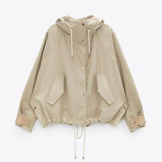 ザラ(ZARA)のZARA ショート丈 マウンテンパーカー(ブルゾン)