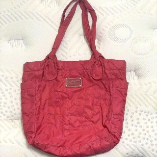 マイケルコース(Michael Kors)のMARC JACOBS マークジェイコブス　トートバッグ　プレート　ピンク(トートバッグ)