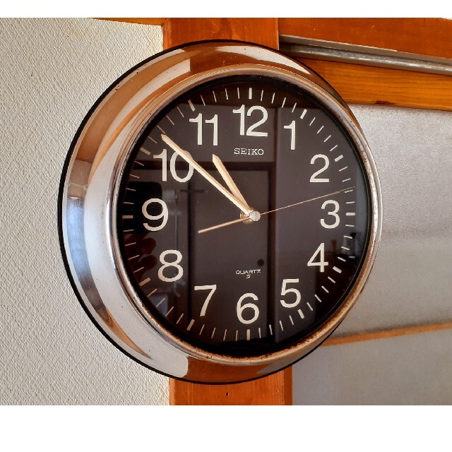 70's SEIKO 掛け時計 スペースエイジ ポストモダン ビンテージ
