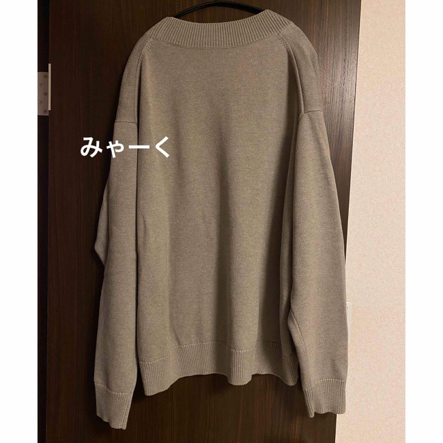 【STUDIO NICHOLSON】Merino cotton V/N knit 7
