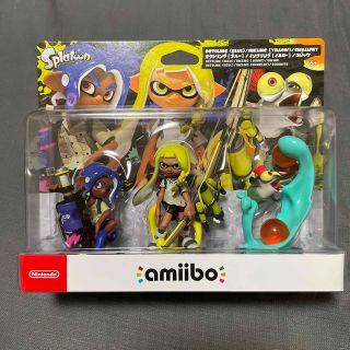 ニンテンドウ(任天堂)のamiibo トリプルセット【イエロー】／オクトリング【ブルー】／コジャケ](ゲームキャラクター)