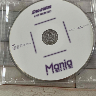 スノーマン(Snow Man)のSnowMan LIVE　TOUR　2021　Mania Blu-ray(ミュージック)