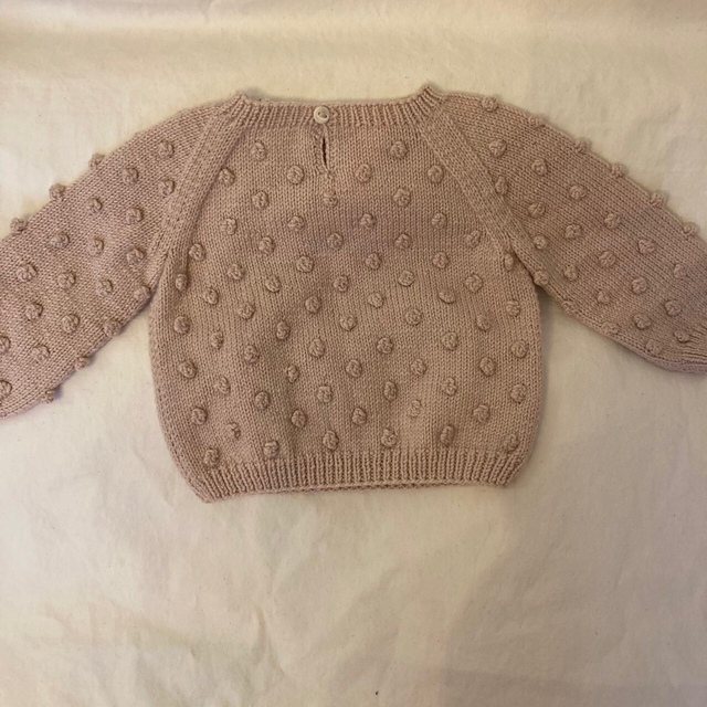 misha&puff popcorn sweater 18-24 dune 2