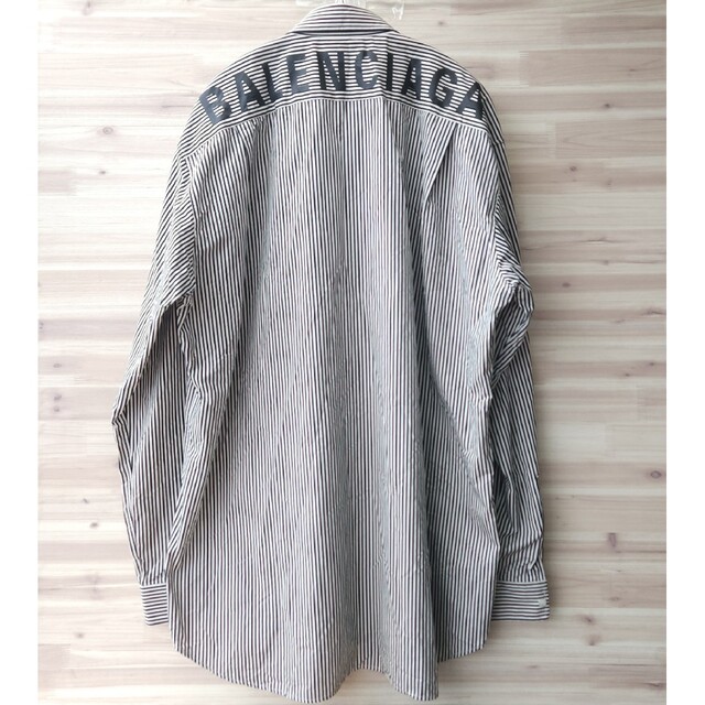 女性に人気! Balenciaga - BALENCIAGA ロゴシャツ ブラック