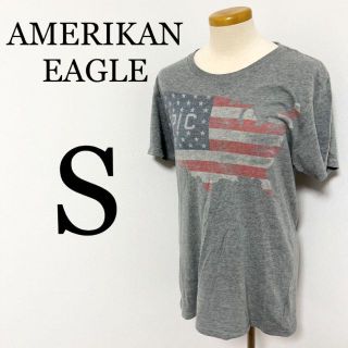 アメリカンイーグル(American Eagle)のAMERIKAN EAGLE レディース　Tシャツ　古着　Sサイズ(Tシャツ(半袖/袖なし))