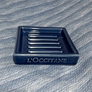ロクシタン(L'OCCITANE)のL'Occitane セラミック ソープ ディッシュ ロクシタン ブルー 陶器(ボディソープ/石鹸)