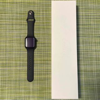 アップルウォッチ(Apple Watch)の※保護シール付き※【Apple watch8】41mm ミッドナイトアルミニウム(腕時計(デジタル))