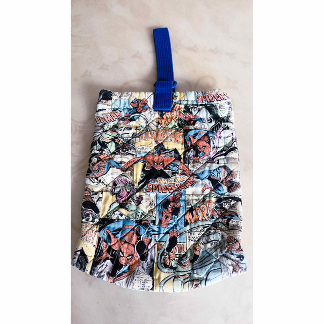 MARVEL(マーベル)の【中古】スパイダーマン 上履き入れ 体操服巾着 レッスンバック 3点セット キッズ/ベビー/マタニティのこども用バッグ(レッスンバッグ)の商品写真