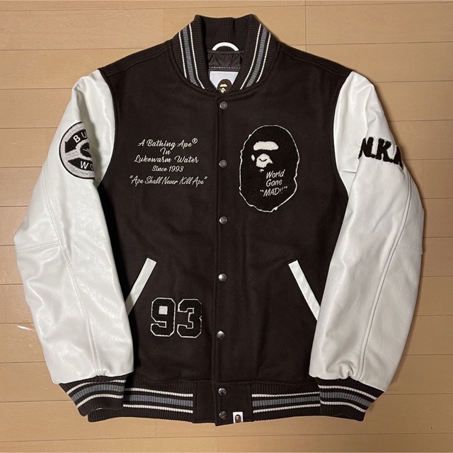 bape VARSITY JACKET スタジャン L