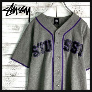 Stussy / ステューシー ベースボールシャツ アーチロゴ 2着セット