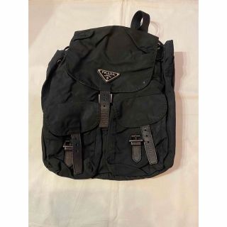 松野屋 キャンバスフラットショルダー PRADA リュック B2811