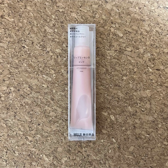 MUJI (無印良品)(ムジルシリョウヒン)の無印良品 リップエッセンス ピンク【新品】 コスメ/美容のスキンケア/基礎化粧品(リップケア/リップクリーム)の商品写真