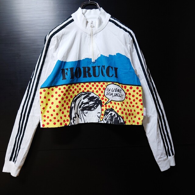 adidas(アディダス)の【 FIORUCCI 】adidas★長袖Tシャツ★ブラウス★フィオルッチ★XL レディースのトップス(Tシャツ(長袖/七分))の商品写真