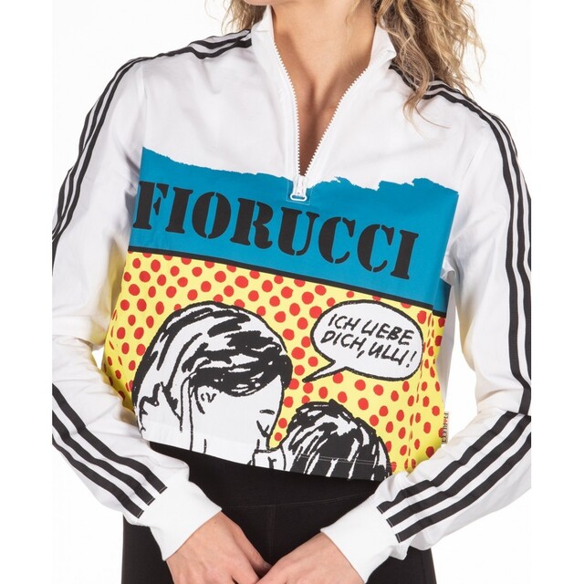 adidas(アディダス)の【 FIORUCCI 】adidas★長袖Tシャツ★ブラウス★フィオルッチ★XL レディースのトップス(Tシャツ(長袖/七分))の商品写真