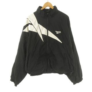 リーボック(Reebok)のリーボック 90s ナイロン ジャケット  XL 黒 IBO36 (ブルゾン)