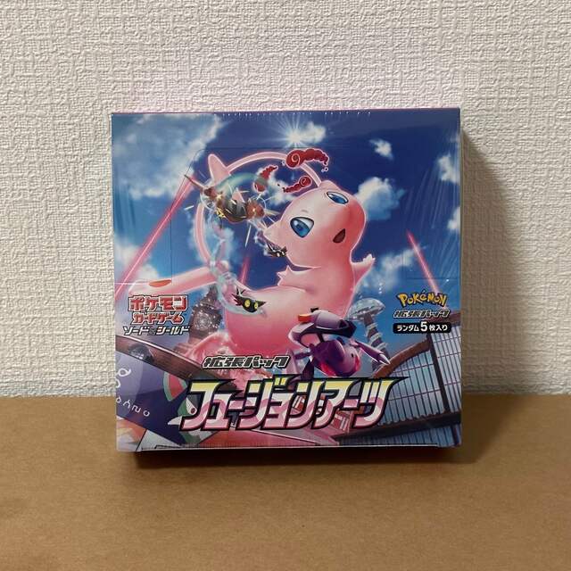 即発送！シュリンク付き！pokemon フュージョンアーツ 拡張パック BOX