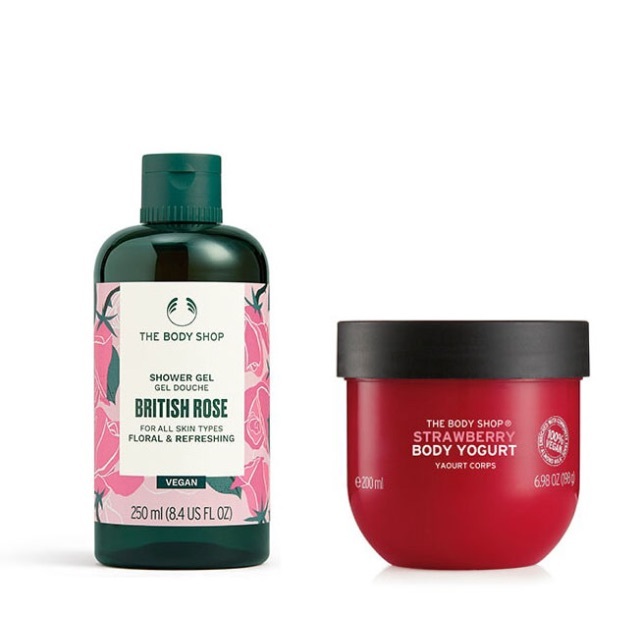 THE BODY SHOP(ザボディショップ)のボディヨーグルト＆シャワージェル☆THE BODY SHOP 【未使用新品】 コスメ/美容のボディケア(ボディローション/ミルク)の商品写真