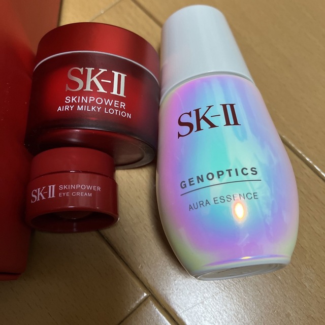 SK-II - SK-II ジェノプティクスオーラエッセンス、乳液、アイクリーム