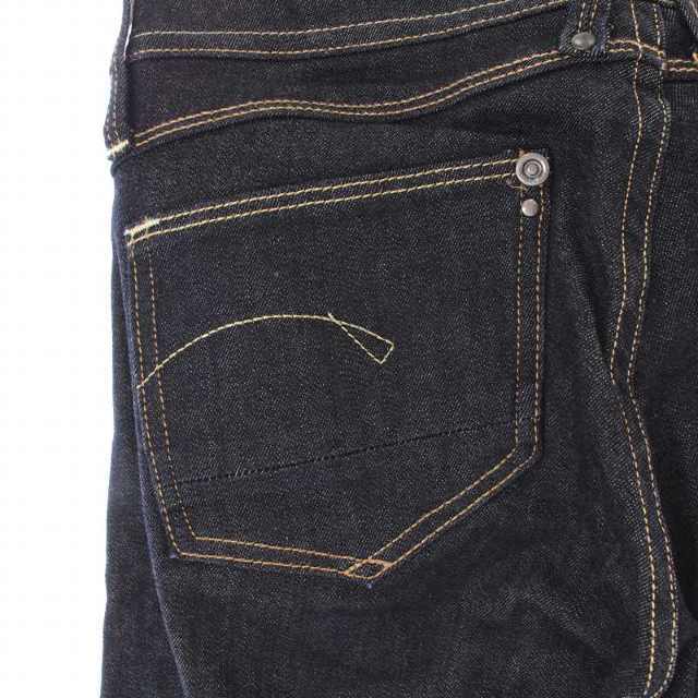 G-STAR RAW(ジースター)のジースターロウ デニムパンツ ジーンズ スリム スキニー W25 L32 S 紺 レディースのパンツ(デニム/ジーンズ)の商品写真