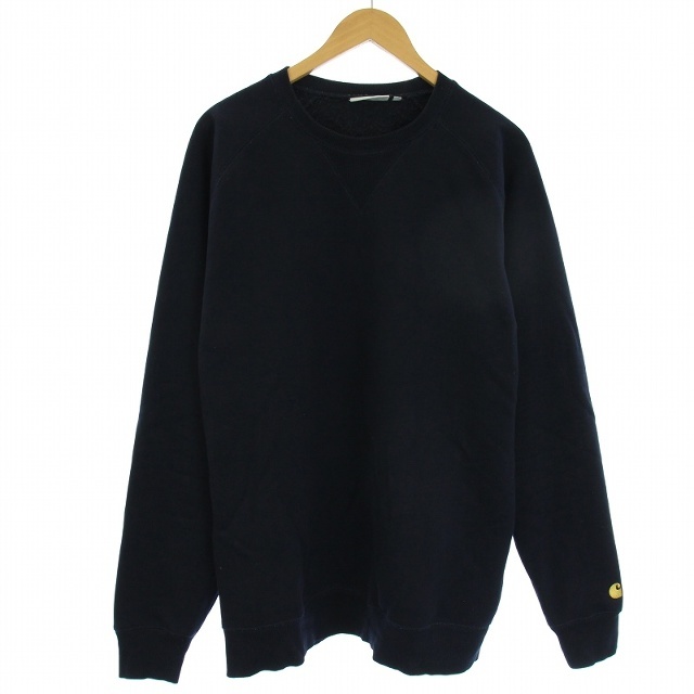 カーハート CHASE SWEAT SHIRT スウェット トレーナー XL 紺