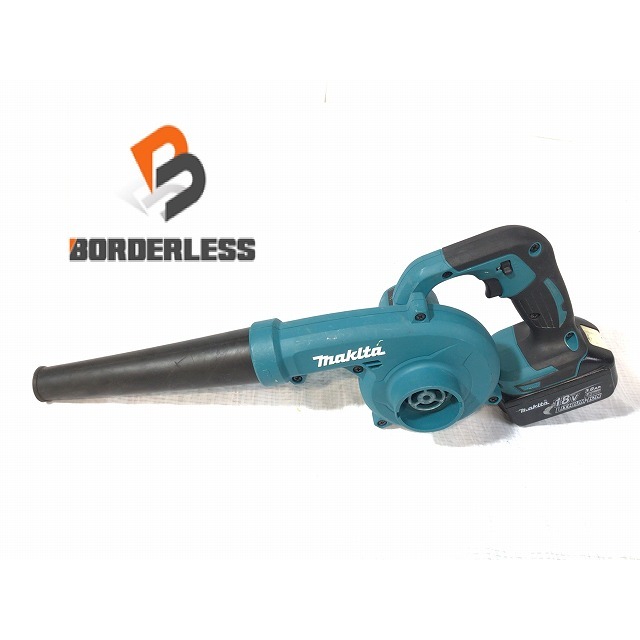 ☆品☆makita マキタ 18V 充電式ブロワ UB185D 3.0AHバッテリー1個(BL1830)付 ハンディ 送風機 充電式ブロワー 59447