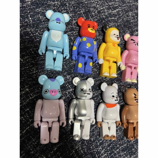 ベアブリック フィギュア 防弾少年団BTS BE@RBRICK 8種類セット | www