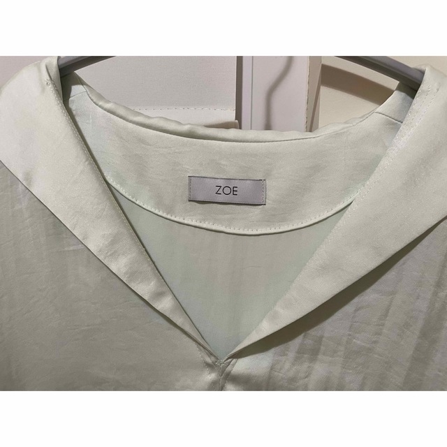 sailor collar shirt / white / 2023aw ZOE