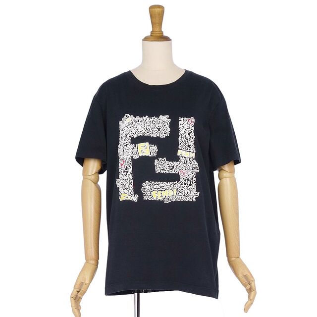 オールド FENDI フェンディ ビッグロゴプリント Tシャツ