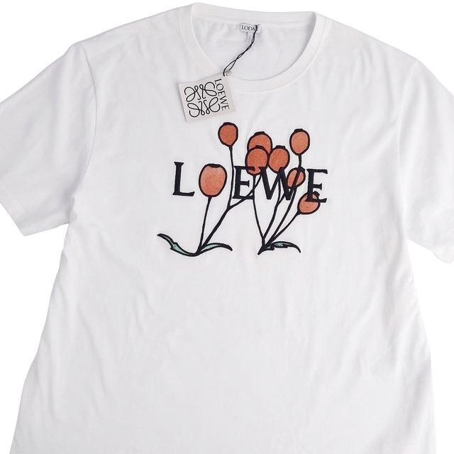 値下【新品】LOEWE ロエベ ロゴ Tシャツ バーバリウム　Mサイズ