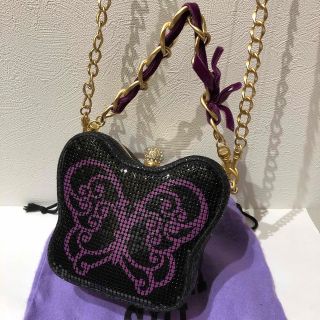 ANNA SUI♦︎アナスイ 蝶型チェーンミニバッグ パーティーバッグ