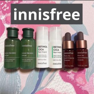 イニスフリー(Innisfree)のイニスフリー グリーンティーシードセラム レチノールシカリペアアンプル(ブースター/導入液)